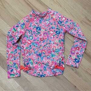 Boden ~ Patterned Rash Guard Size 8-9Y